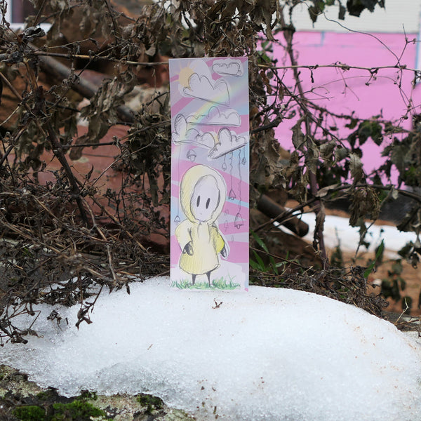Weather Girl Öko- Sticker | 3er Pack PVC-Frei - ButtwichStickerIllustrationStickerUnisex