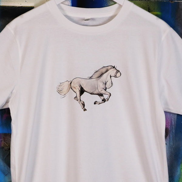 Pene caballo Volane | Camiseta unisex de algodón orgánico |