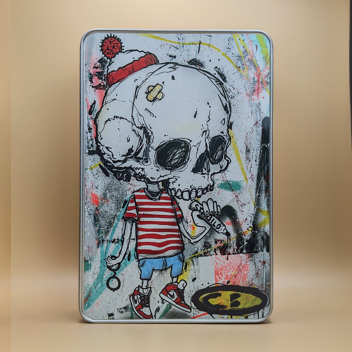 Skulboy Volane XL Stiftebox Geschenkdose Made by Buttwich - ButtwichStifteboxGeschenkdoseMade by ButtwichMetall