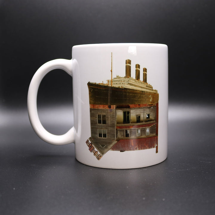 ZFT Hausboot Tasse Keramik 340ml Made by Buttwich - ButtwichTasseHausbootKaffeetasseKeramik