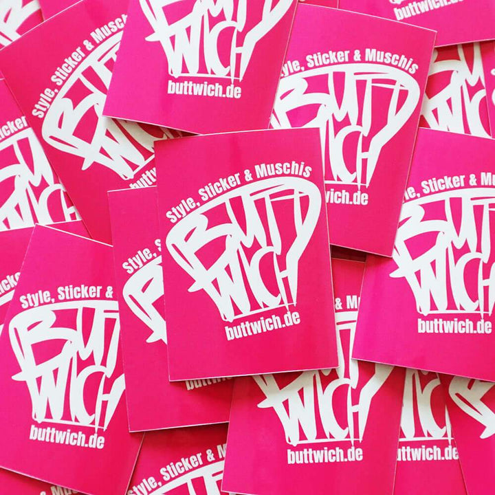 Buttwich Pinky Sticker | 5er Pack - ButtwichStickerButtwichFolienstickerSticker