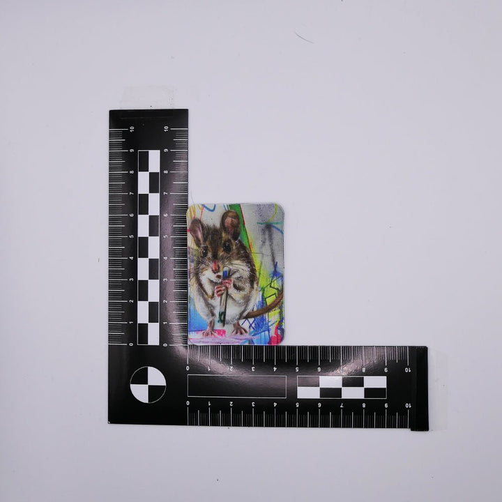 Hektischer Mäuserich Volane Magnet Sticker 65x45 rechteckig - ButtwichMagnet