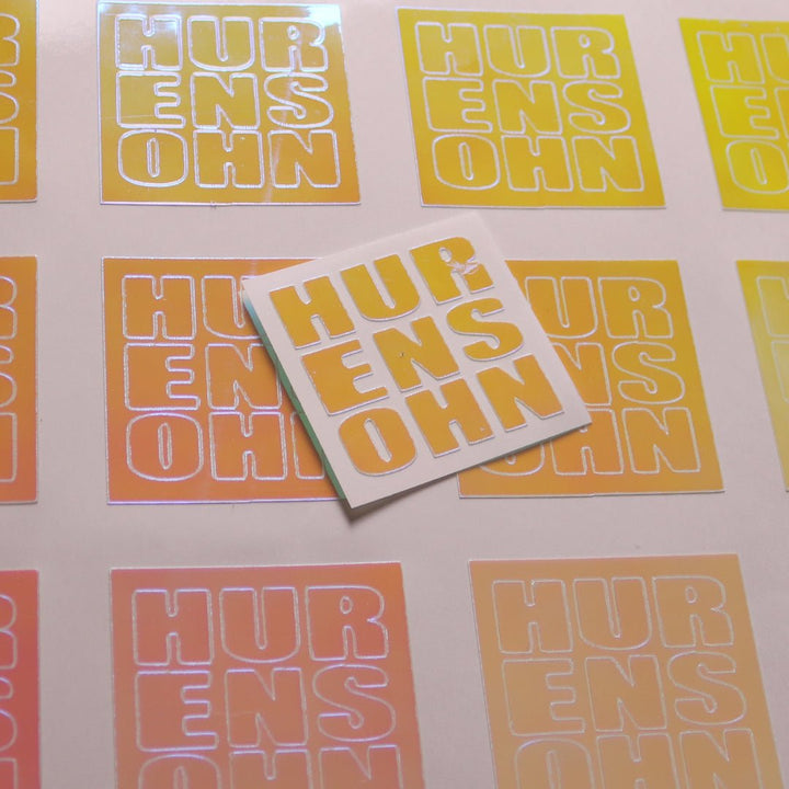 HURENSOHN Vinyl Freiform Sticker - ButtwichSticker